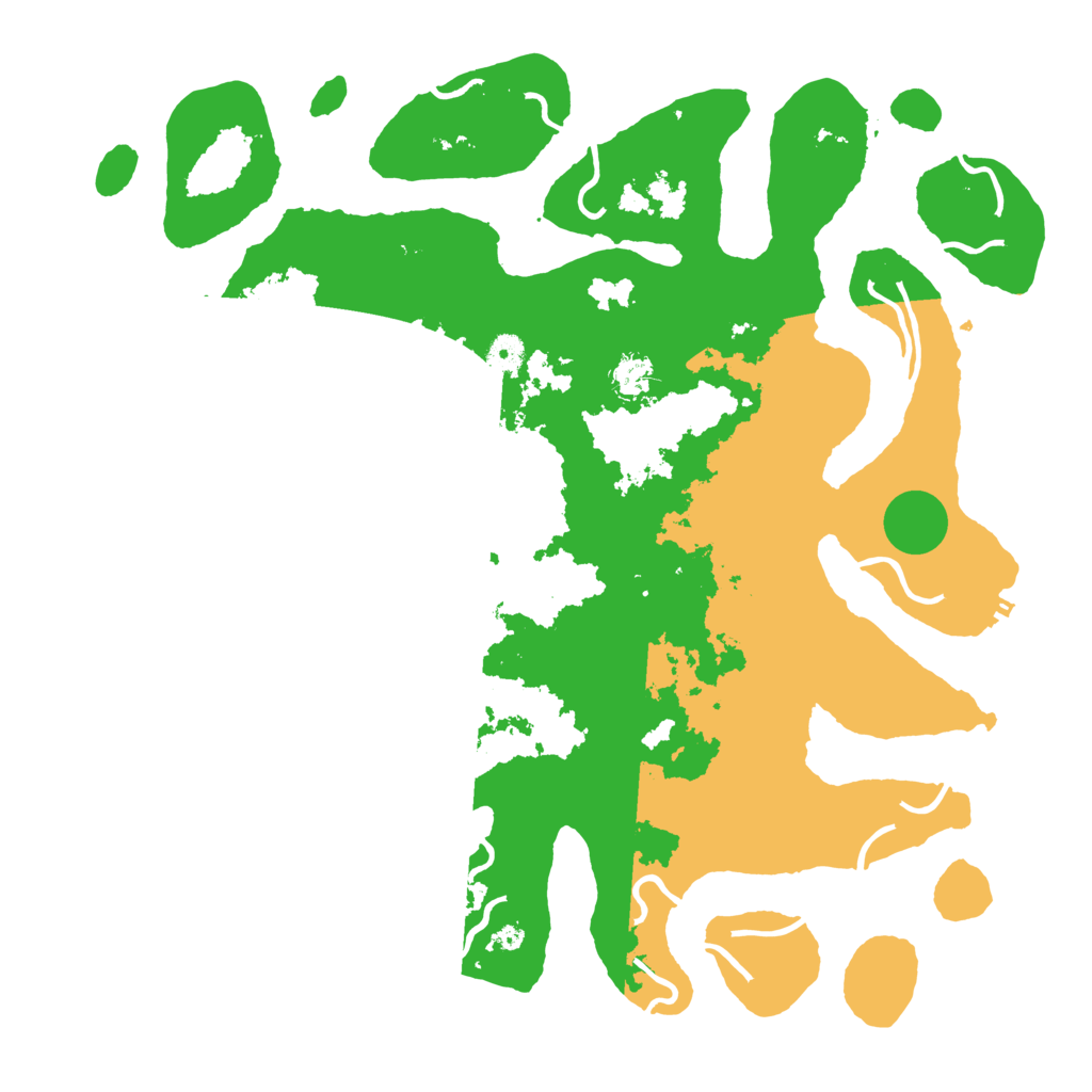 Biome Rust Map: Procedural Map, Size: 4500, Seed: 3669551