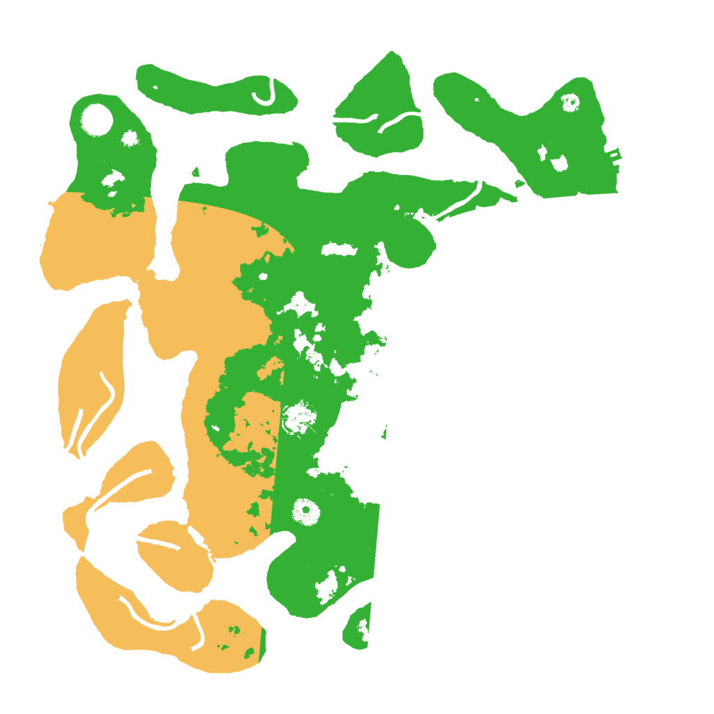 Biome Rust Map: Procedural Map, Size: 3950, Seed: 865882517