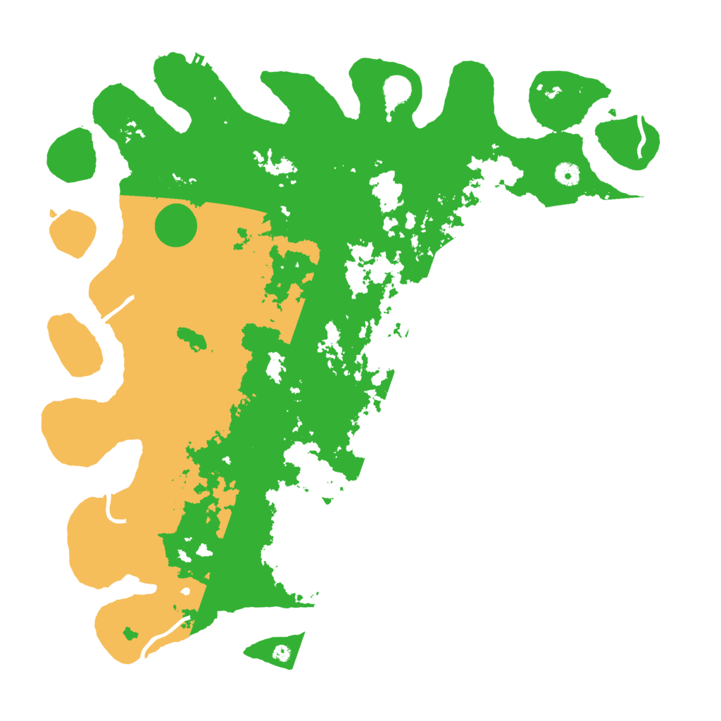 Biome Rust Map: Procedural Map, Size: 4500, Seed: 2922346