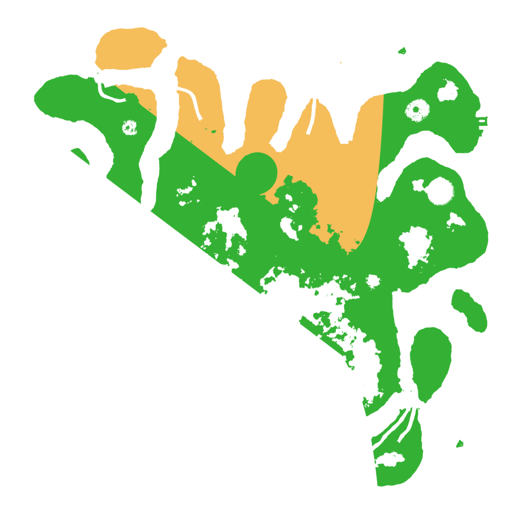 Biome Rust Map: Procedural Map, Size: 3510, Seed: 1553770