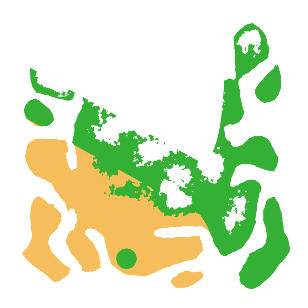 Biome Rust Map: Barren, Size: 4000, Seed: 1719143702