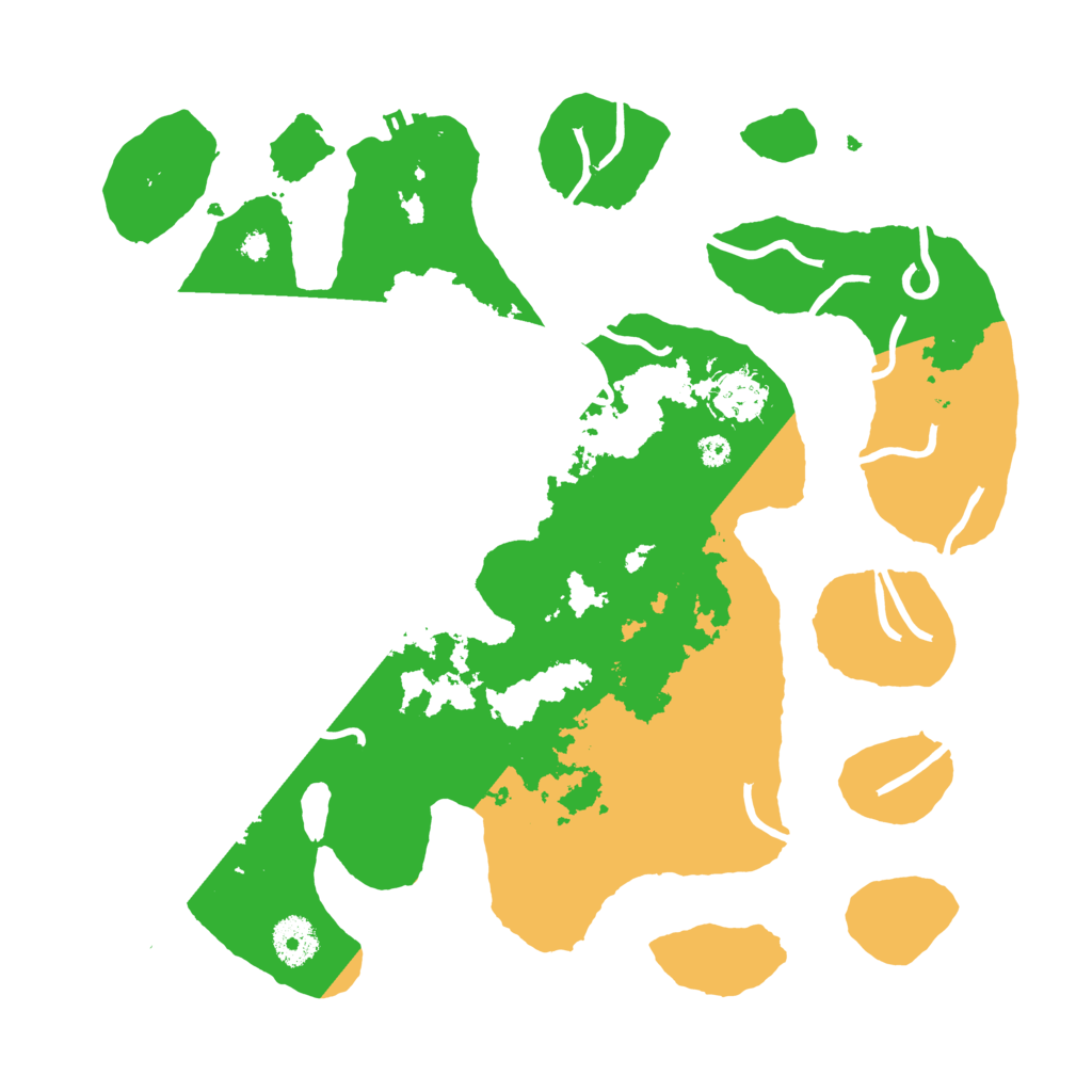 Biome Rust Map: Procedural Map, Size: 3500, Seed: 1926881004