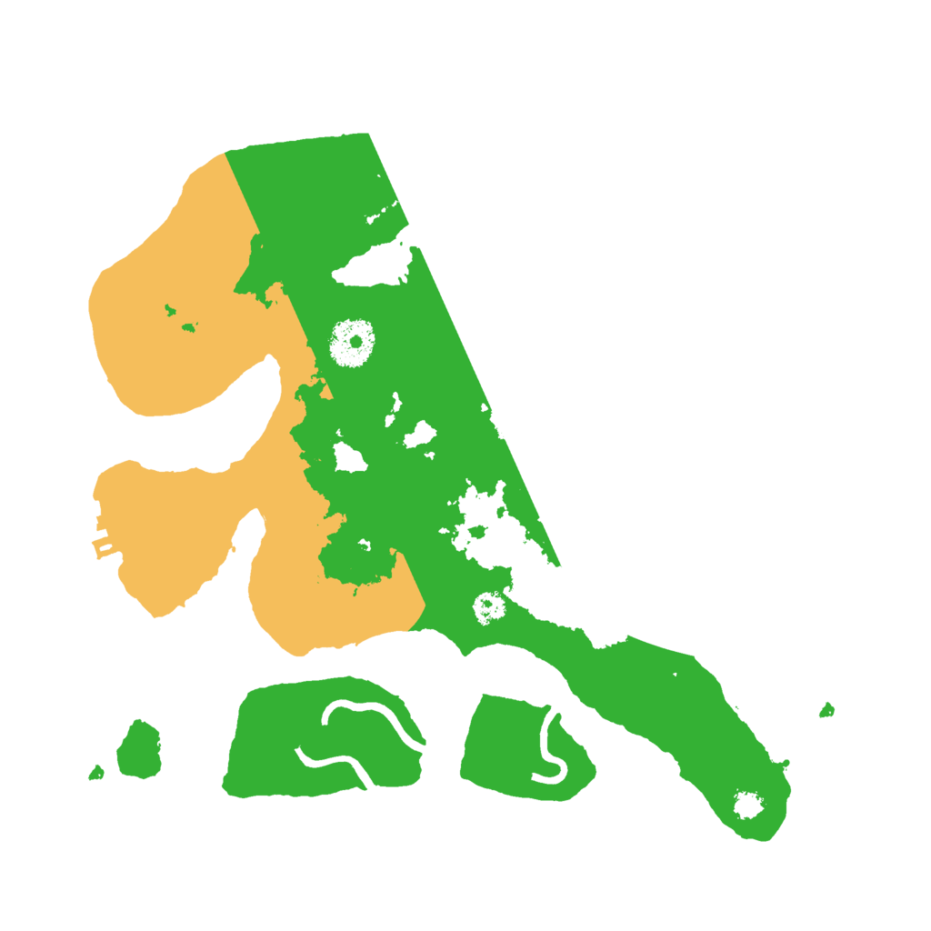 Biome Rust Map: Procedural Map, Size: 3000, Seed: 141790183