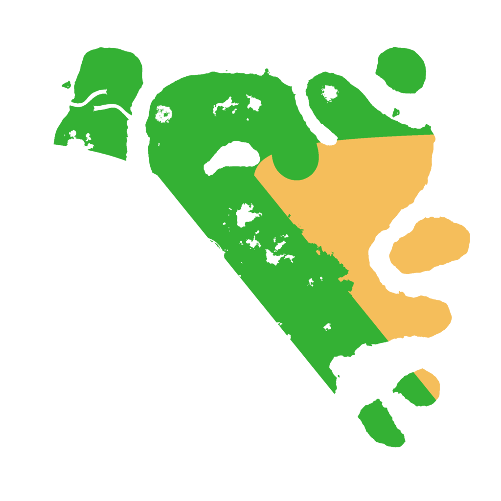 Biome Rust Map: Procedural Map, Size: 3000, Seed: 62948