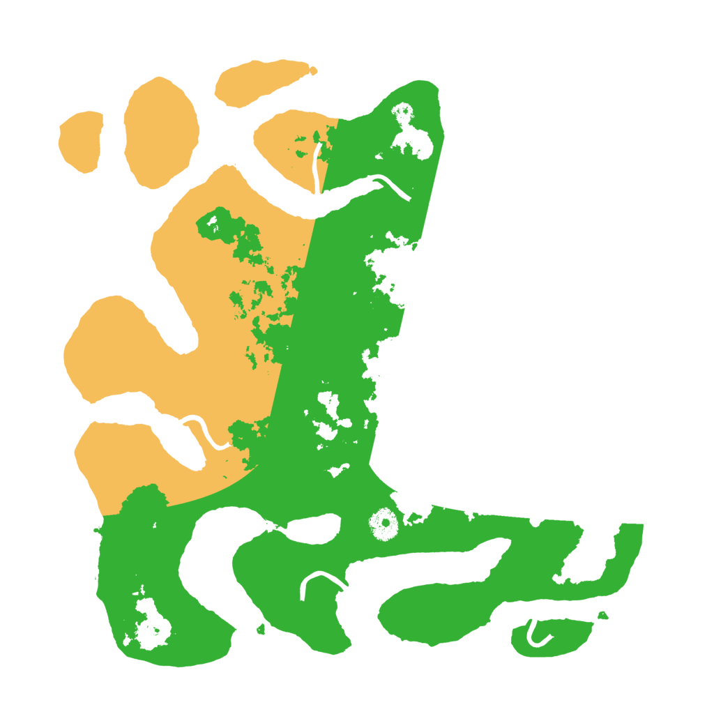 Biome Rust Map: Procedural Map, Size: 3550, Seed: 180549