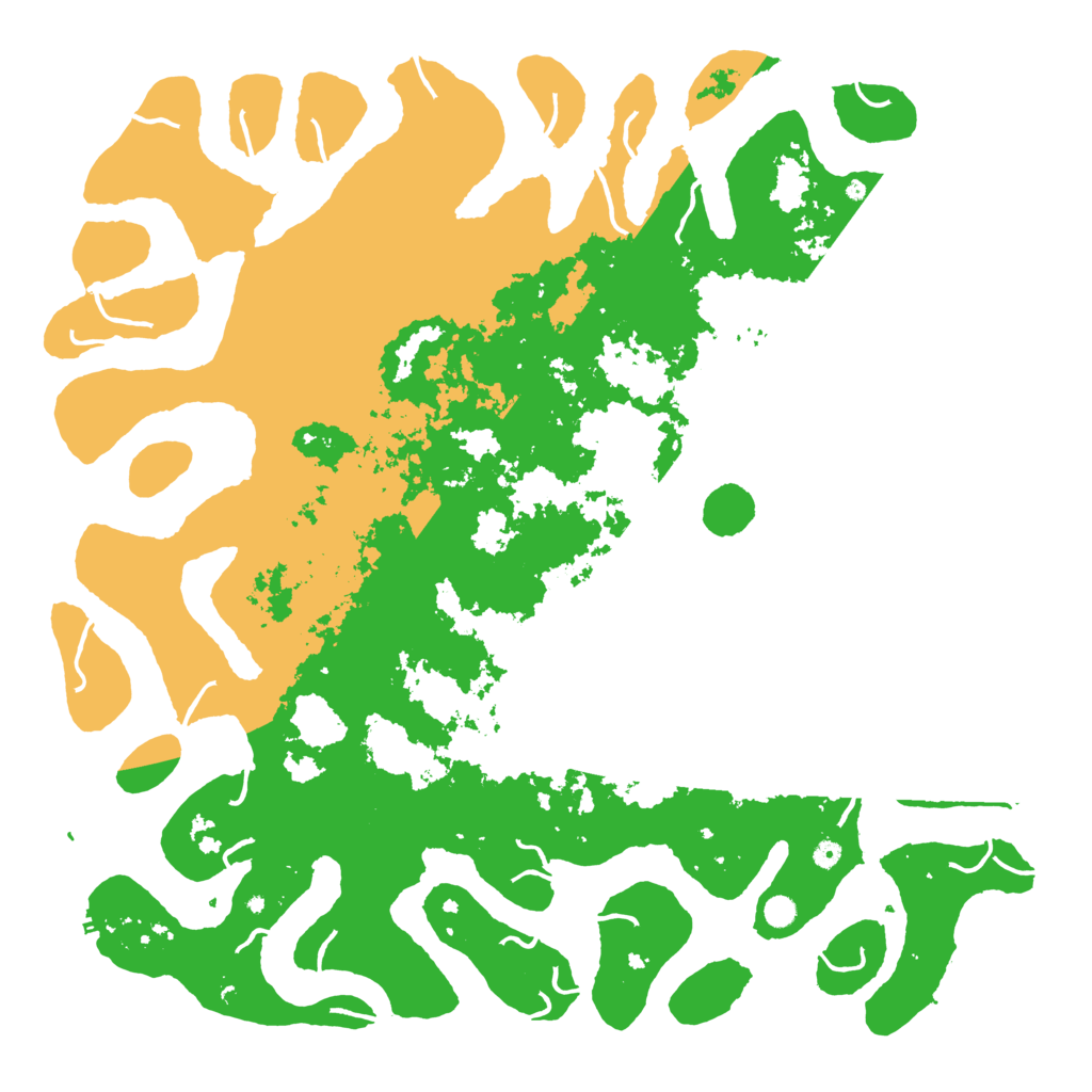 Biome Rust Map: Procedural Map, Size: 6000, Seed: 94677