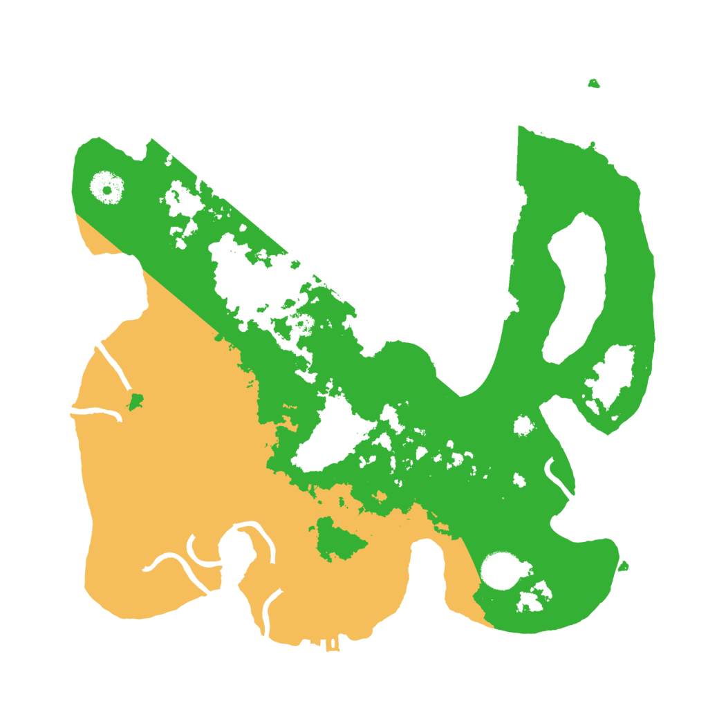 Biome Rust Map: Procedural Map, Size: 3250, Seed: 925737985