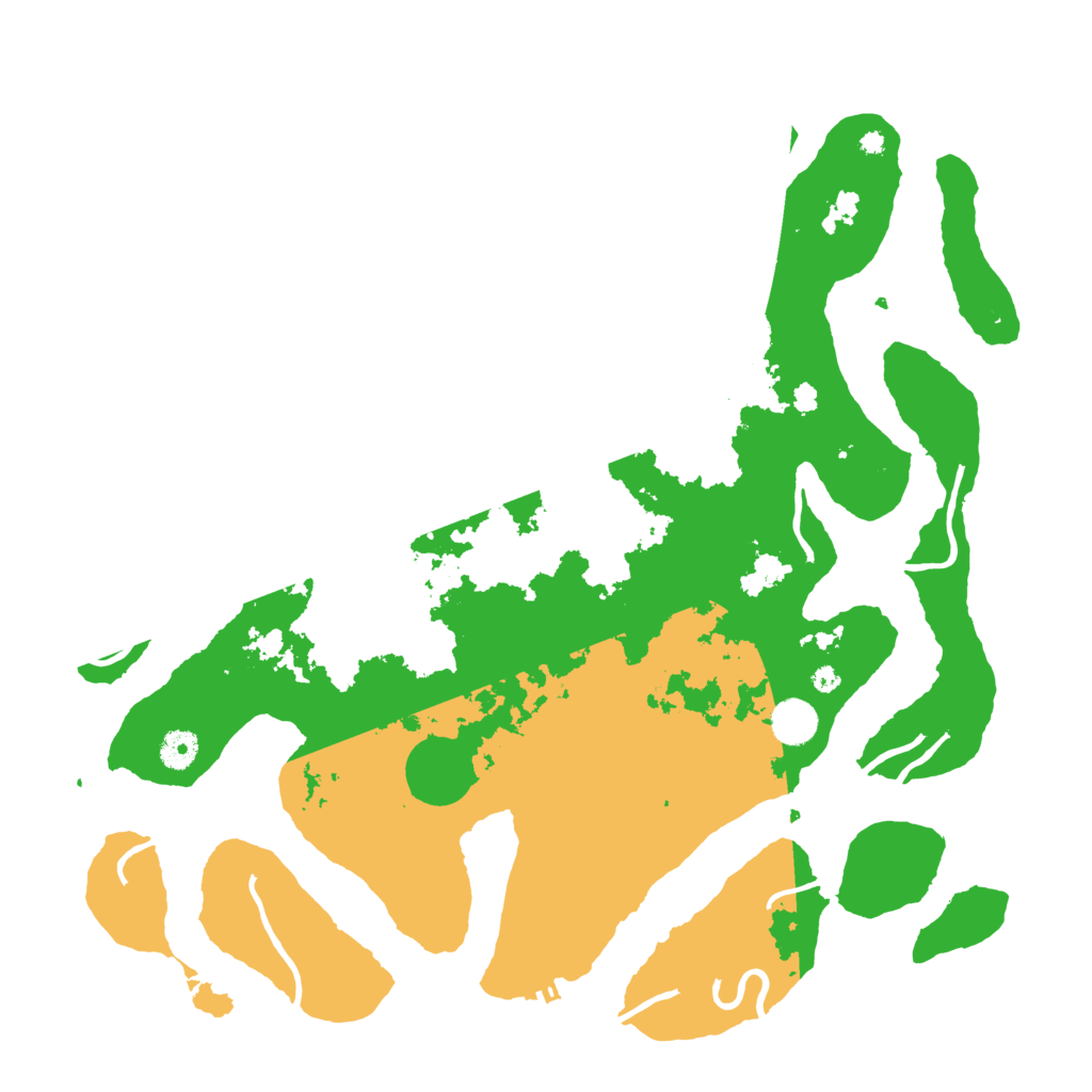 Biome Rust Map: Procedural Map, Size: 4250, Seed: 5121233