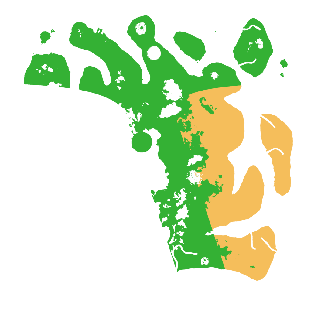 Biome Rust Map: Procedural Map, Size: 4000, Seed: 4201337