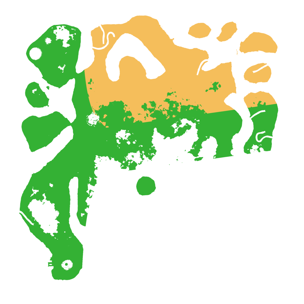 Biome Rust Map: Procedural Map, Size: 4400, Seed: 50000