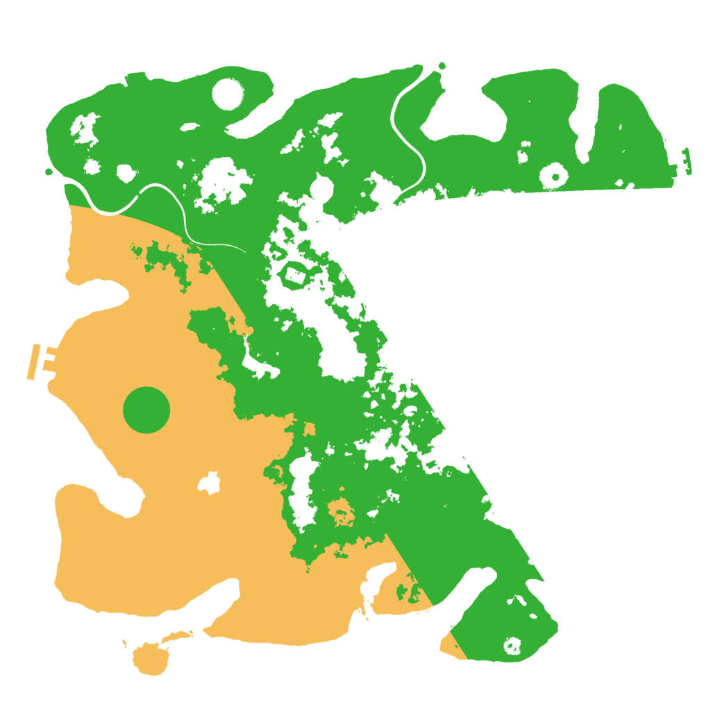 Biome Rust Map: Procedural Map, Size: 4000, Seed: 1393783525