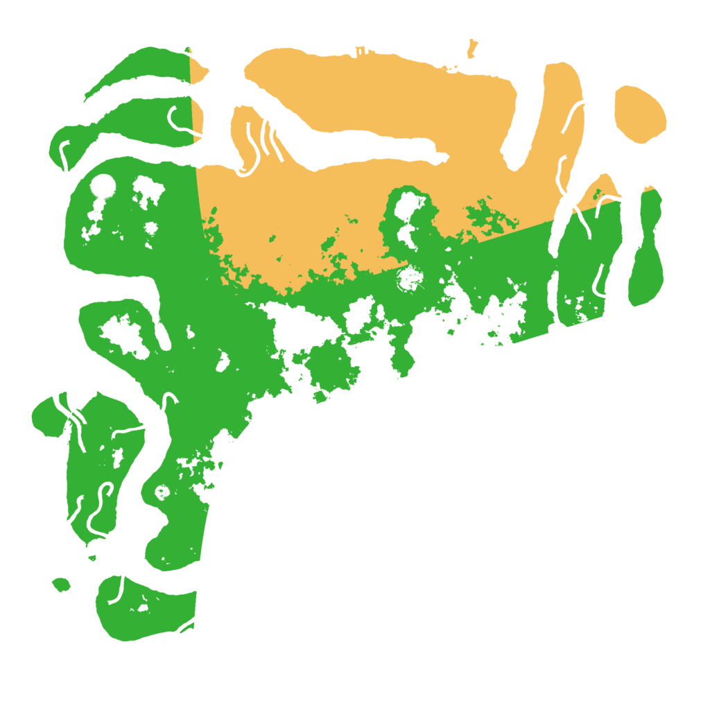 Biome Rust Map: Procedural Map, Size: 5000, Seed: 212121