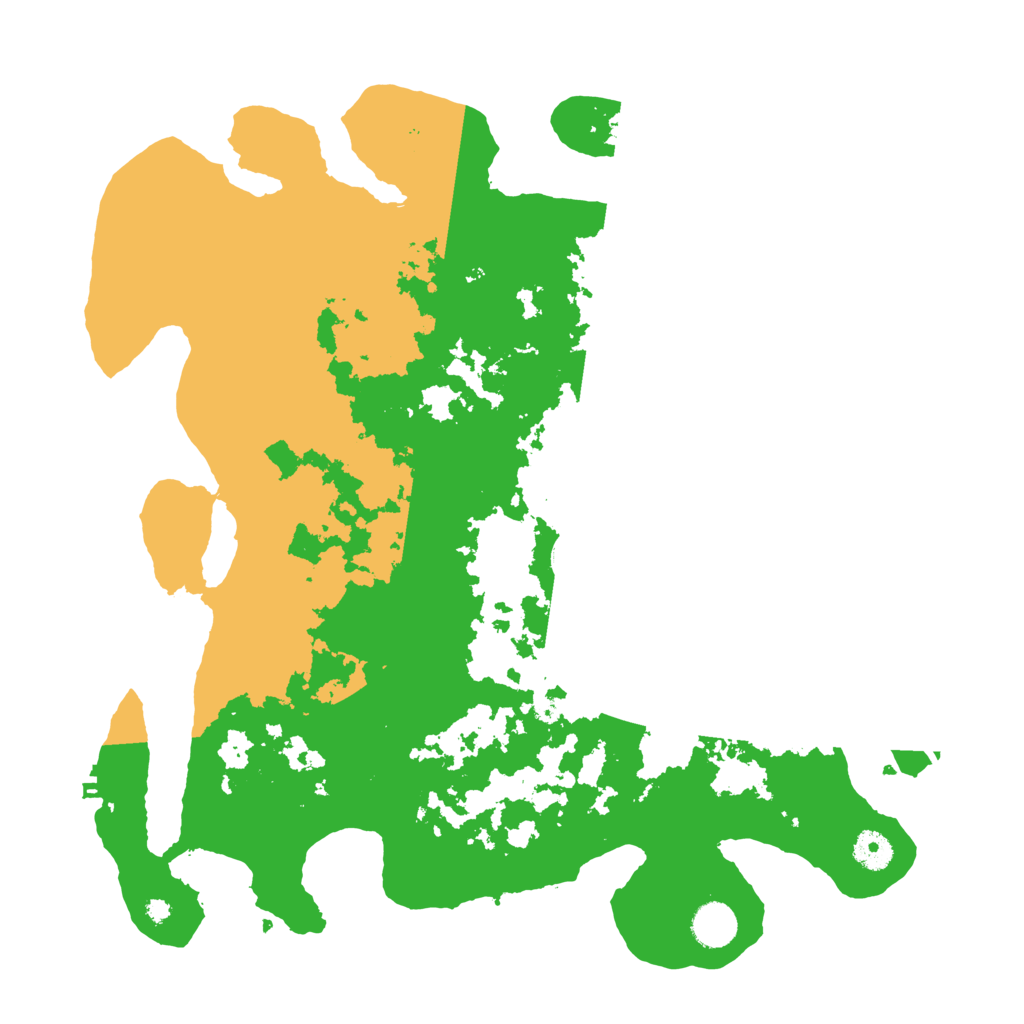 Biome Rust Map: Procedural Map, Size: 4000, Seed: 4009815