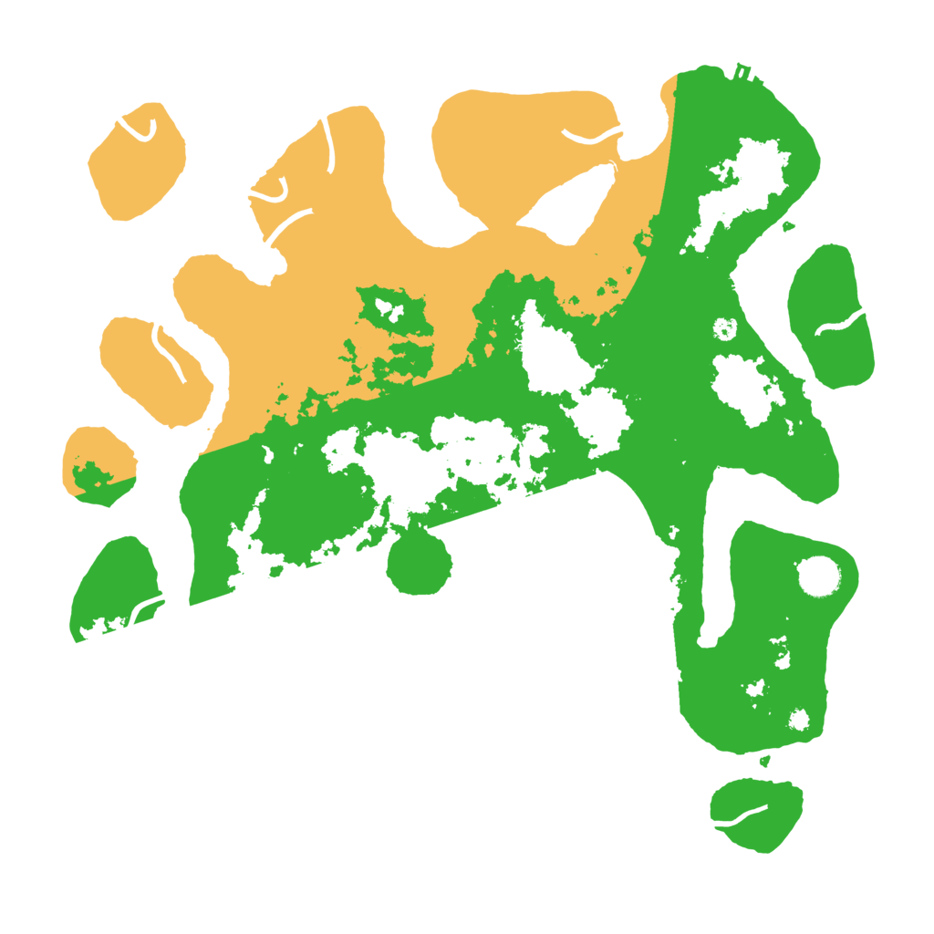 Biome Rust Map: Procedural Map, Size: 4000, Seed: 7838967