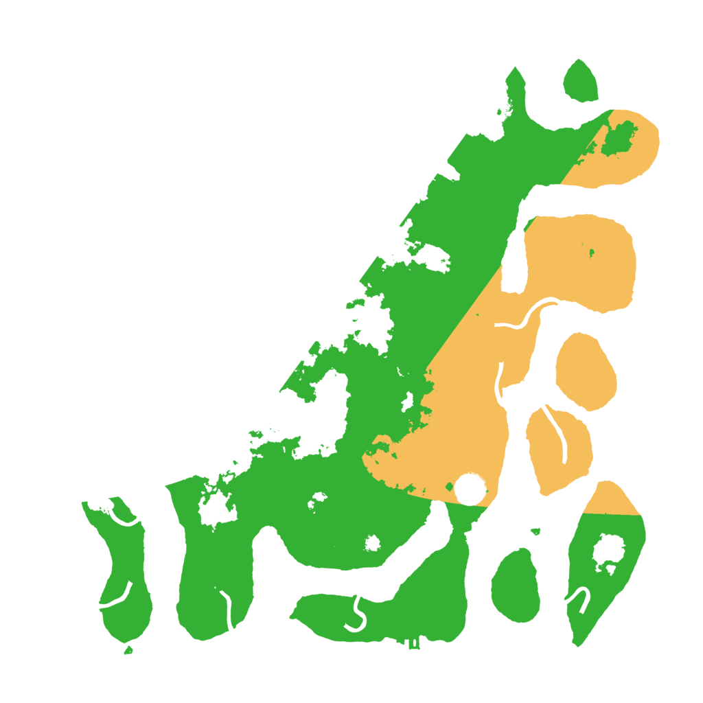 Biome Rust Map: Procedural Map, Size: 4000, Seed: 832700031