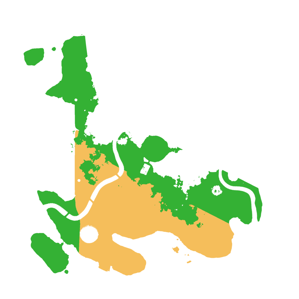 Biome Rust Map: Procedural Map, Size: 3020, Seed: 5456