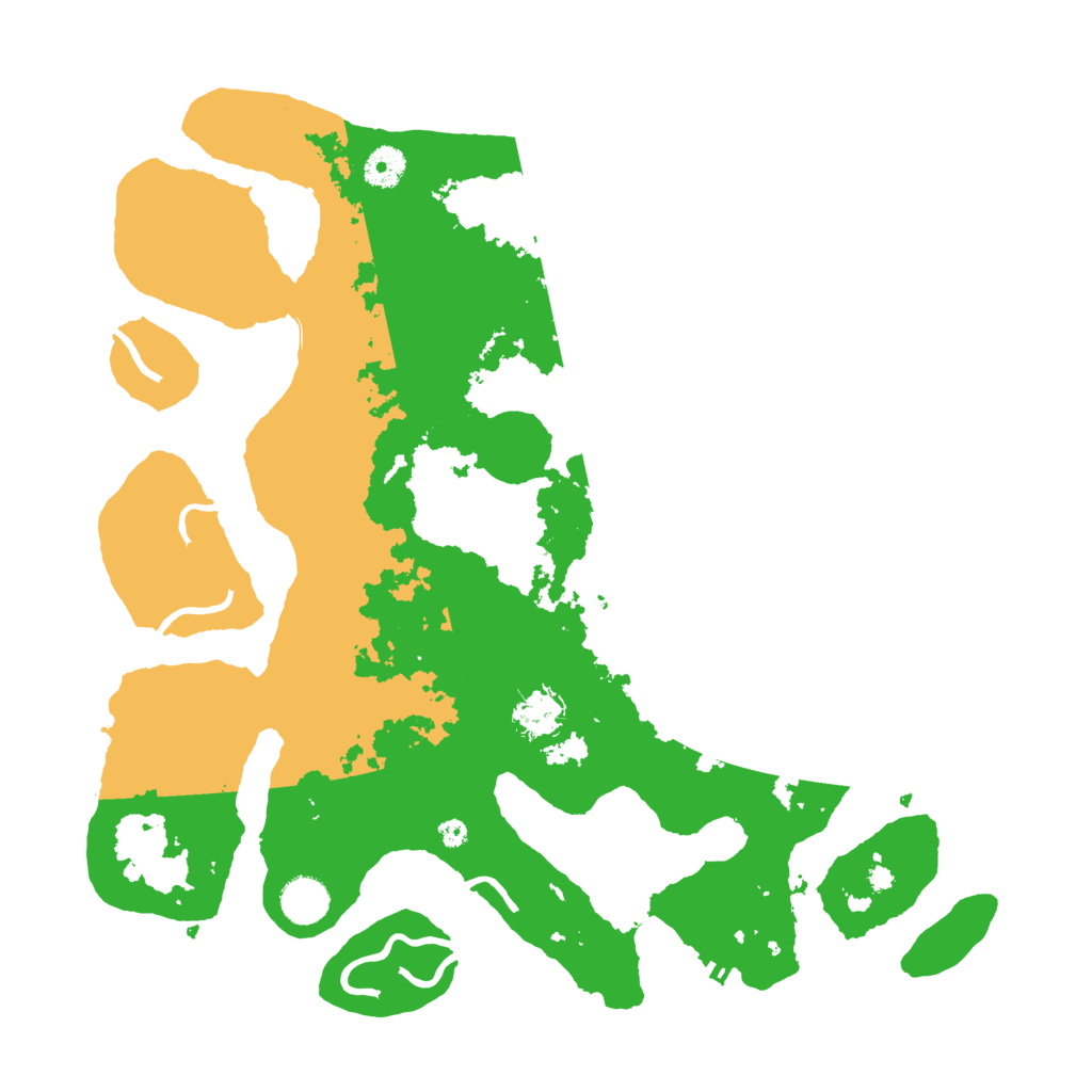 Biome Rust Map: Procedural Map, Size: 4000, Seed: 7488483