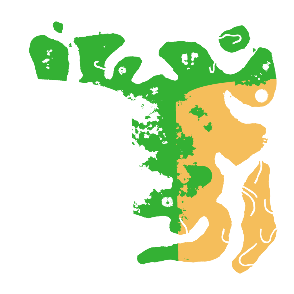 Biome Rust Map: Procedural Map, Size: 4000, Seed: 839389