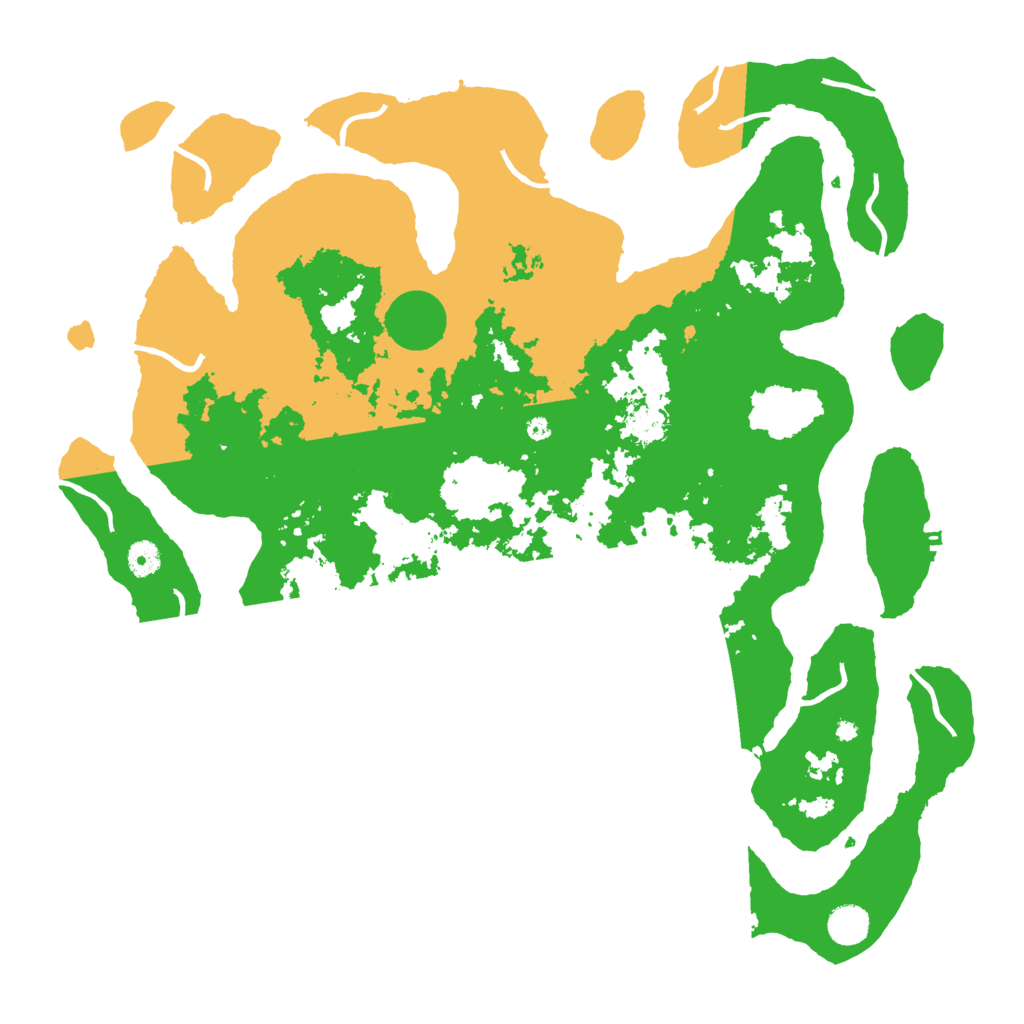 Biome Rust Map: Procedural Map, Size: 4500, Seed: 2147123112