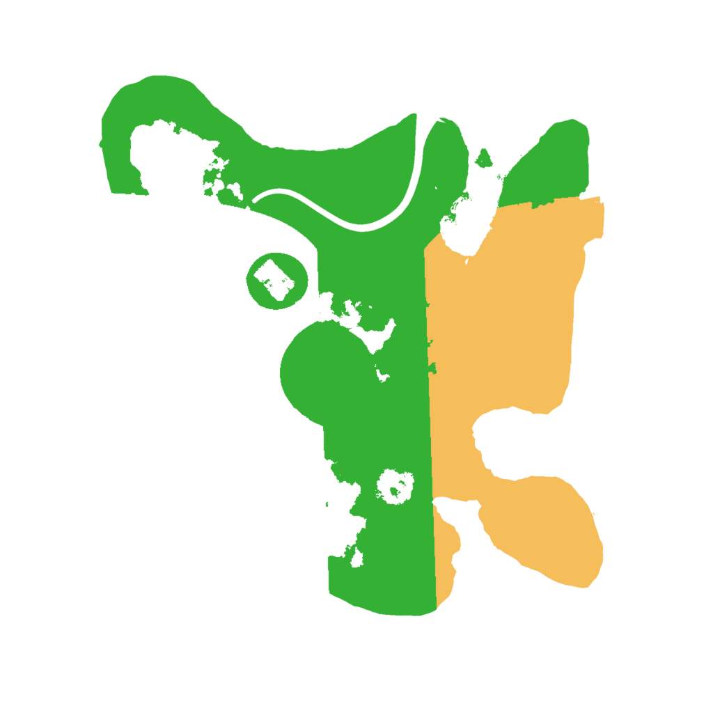 Biome Rust Map: Procedural Map, Size: 2000, Seed: 159