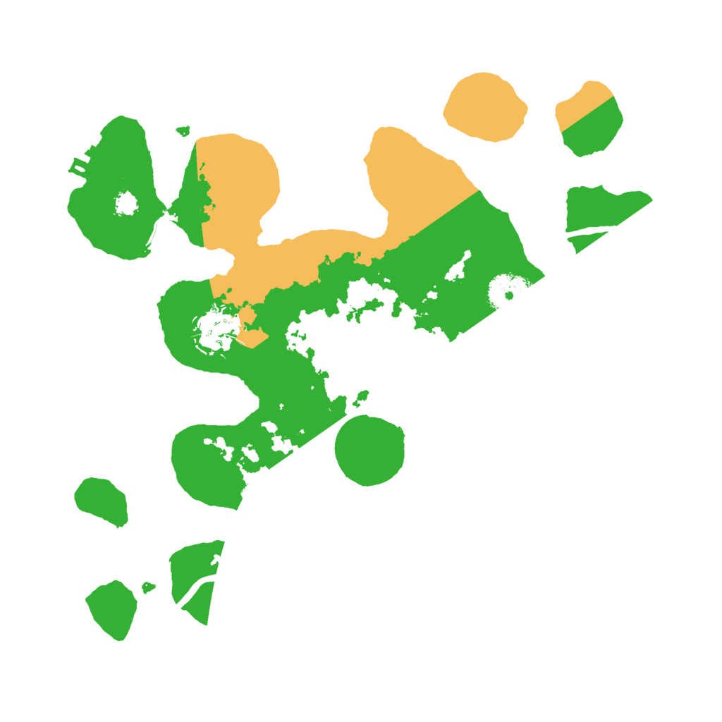 Biome Rust Map: Procedural Map, Size: 2800, Seed: 346364