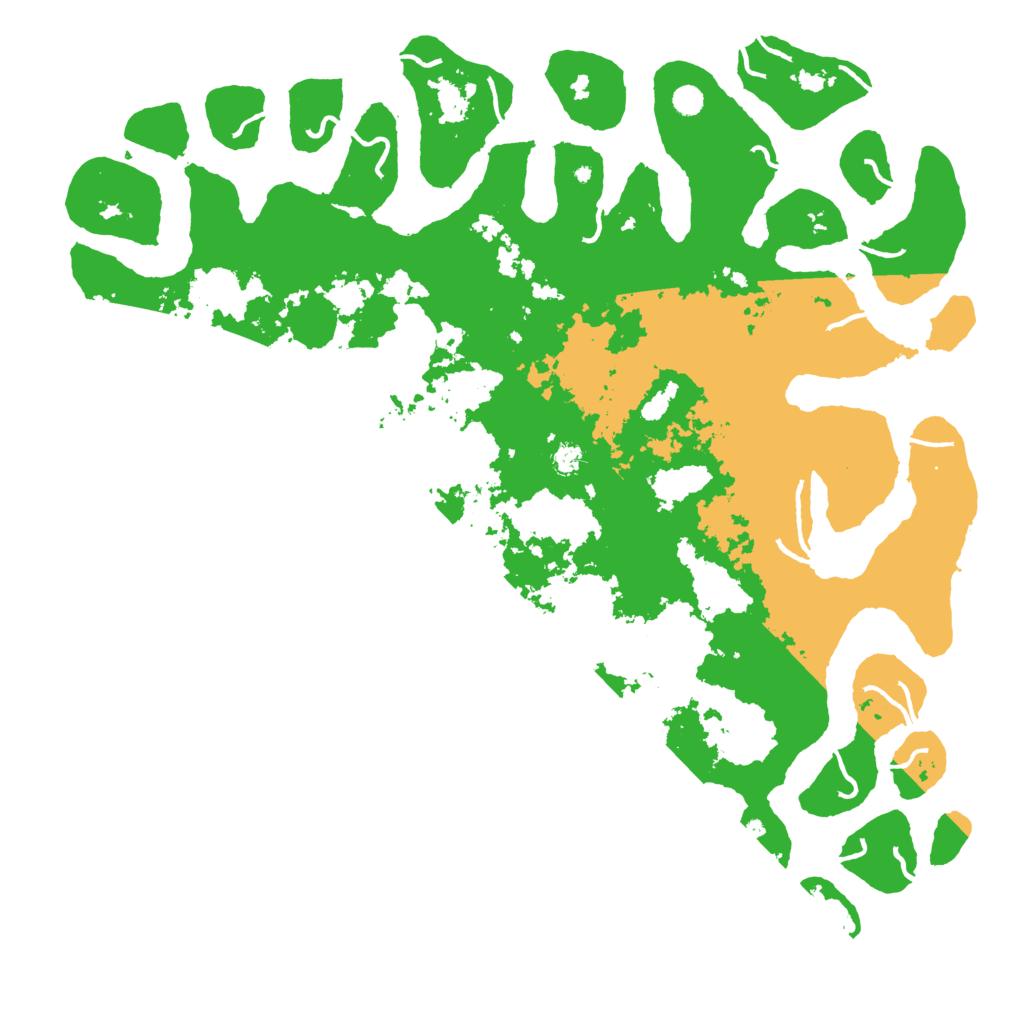 Biome Rust Map: Procedural Map, Size: 6000, Seed: 1606919512