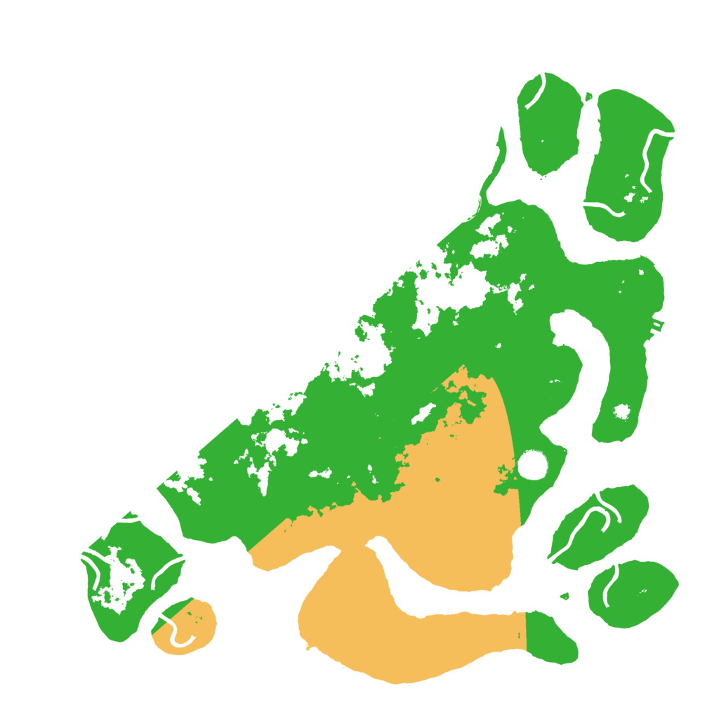 Biome Rust Map: Procedural Map, Size: 4250, Seed: 1064186065