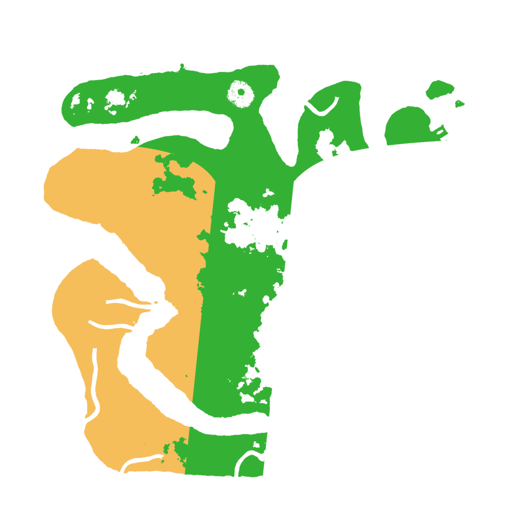 Biome Rust Map: Procedural Map, Size: 3000, Seed: 1511645689