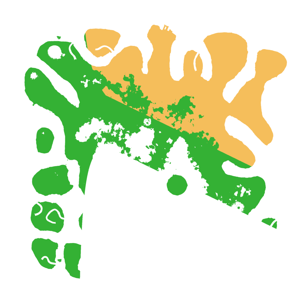 Biome Rust Map: Procedural Map, Size: 4000, Seed: 7666