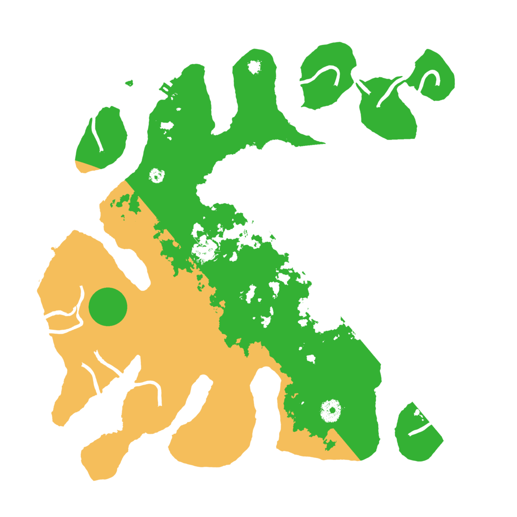 Biome Rust Map: Procedural Map, Size: 3550, Seed: 891263