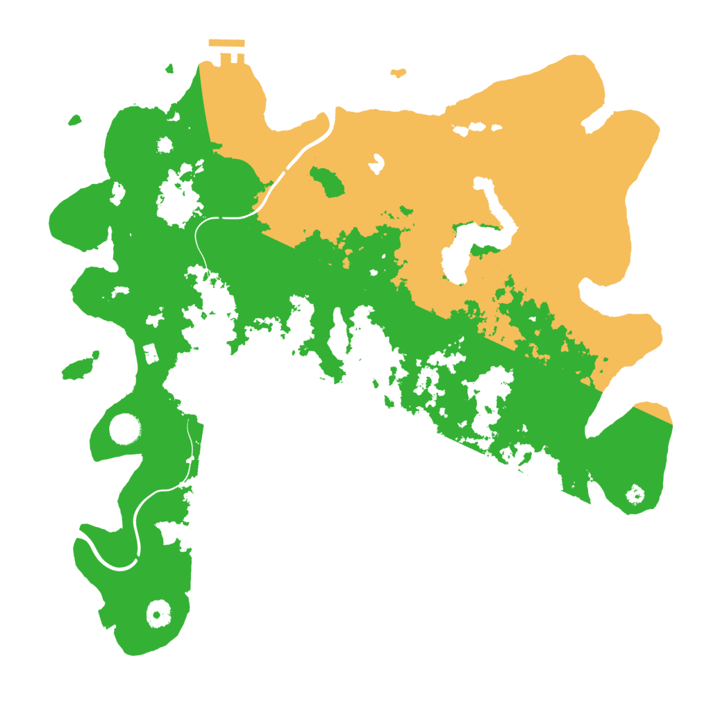 Biome Rust Map: Procedural Map, Size: 4000, Seed: 3022022