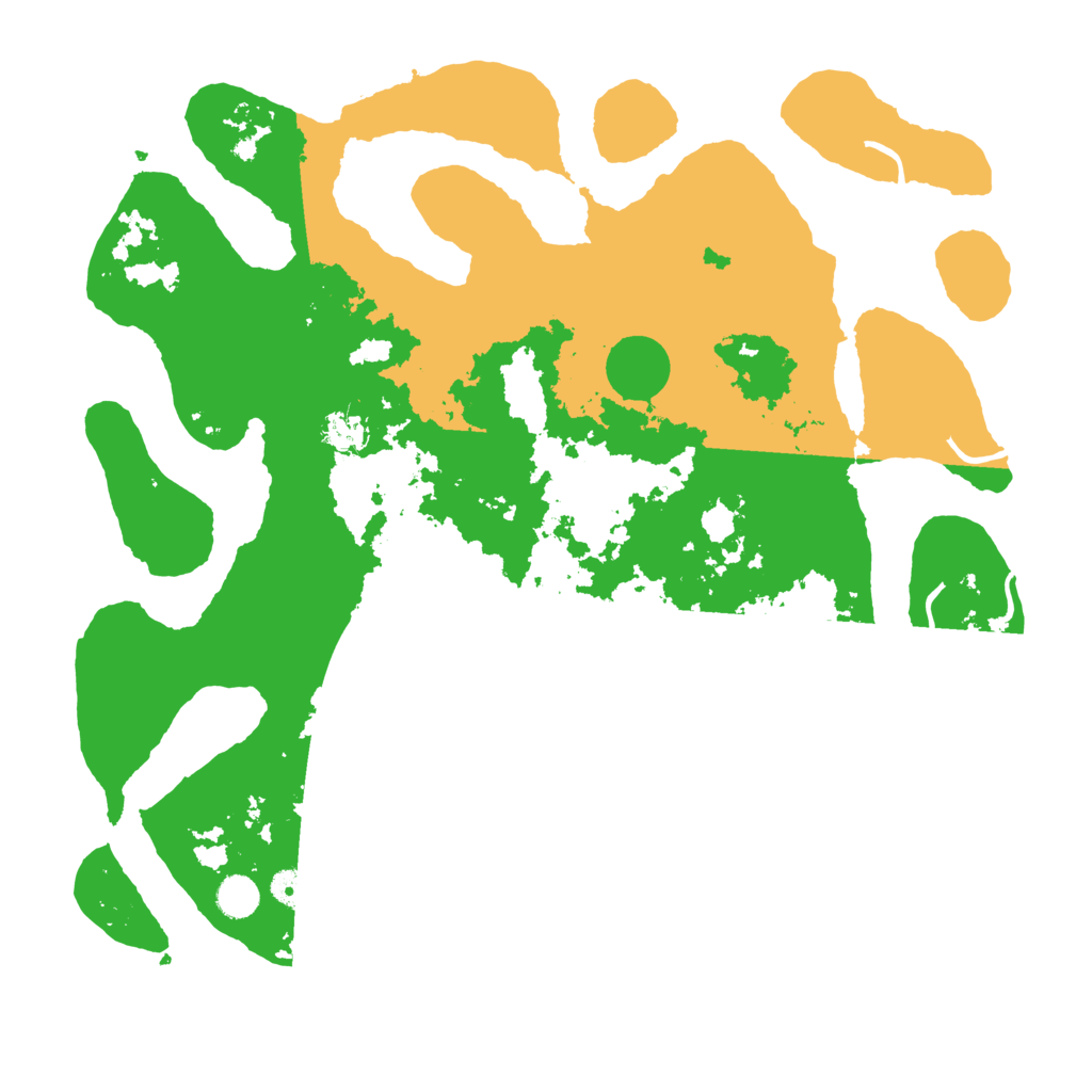 Biome Rust Map: Procedural Map, Size: 4500, Seed: 976617121