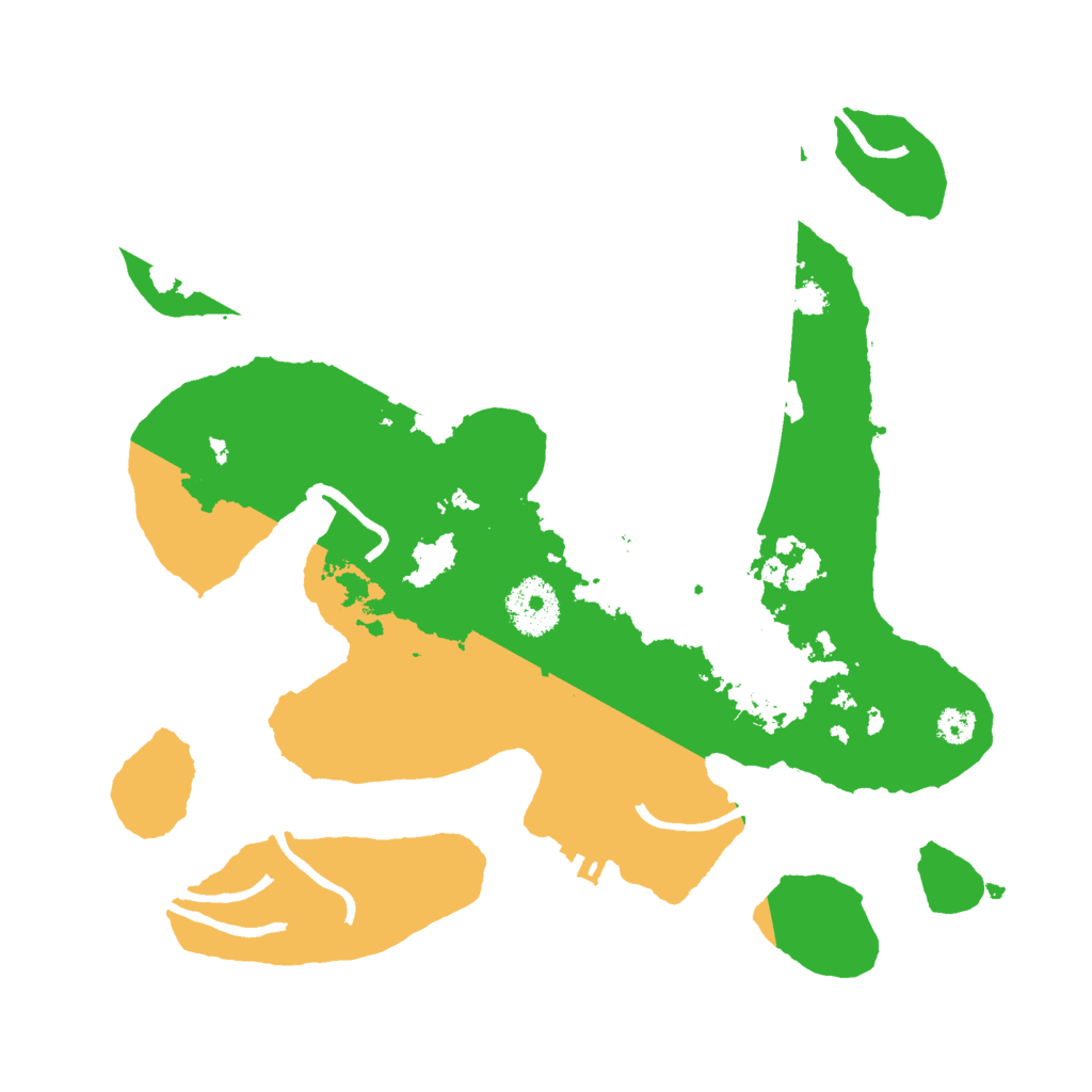 Biome Rust Map: Procedural Map, Size: 3000, Seed: 596223427