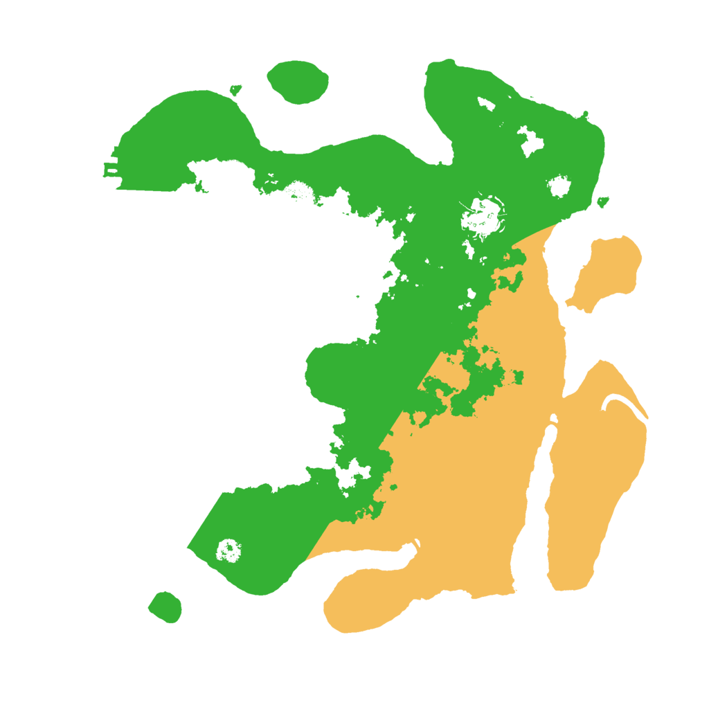 Biome Rust Map: Procedural Map, Size: 3000, Seed: 278383019