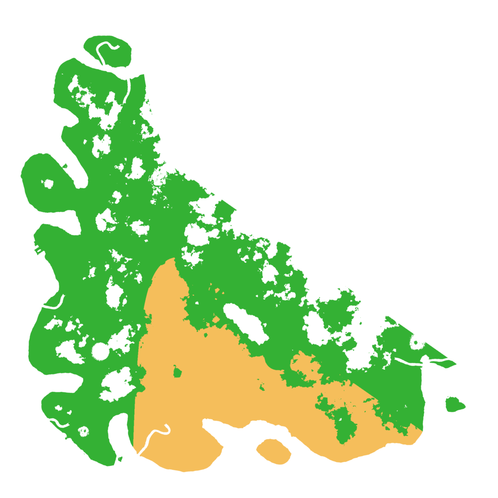 Biome Rust Map: Procedural Map, Size: 5000, Seed: 957126181