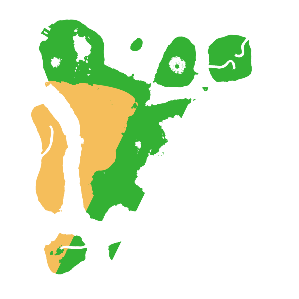 Biome Rust Map: Procedural Map, Size: 2750, Seed: 10