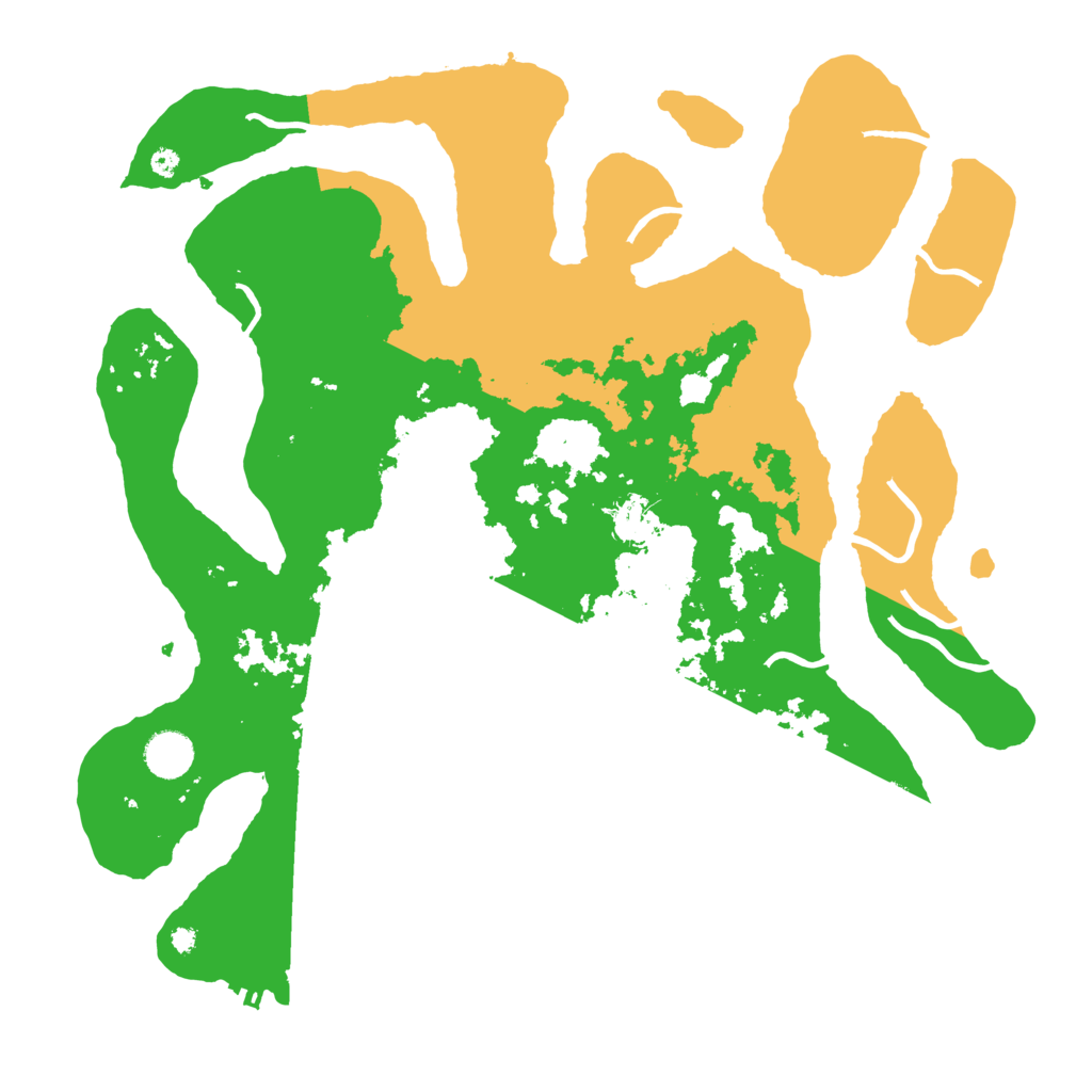 Biome Rust Map: Procedural Map, Size: 4000, Seed: 8235