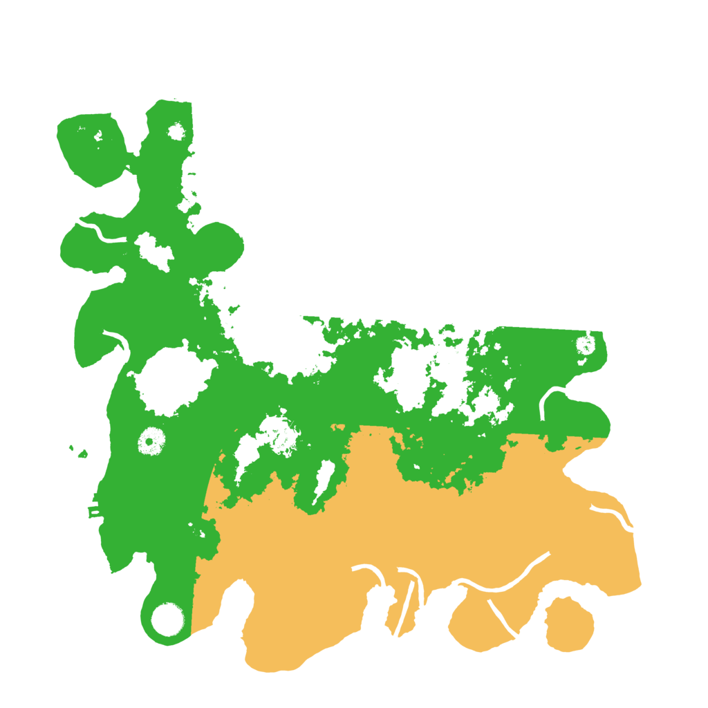 Biome Rust Map: Procedural Map, Size: 3850, Seed: 1554511118