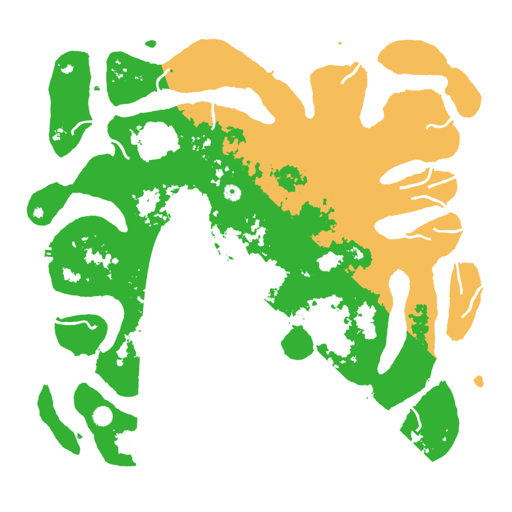 Biome Rust Map: Procedural Map, Size: 4500, Seed: 4704339