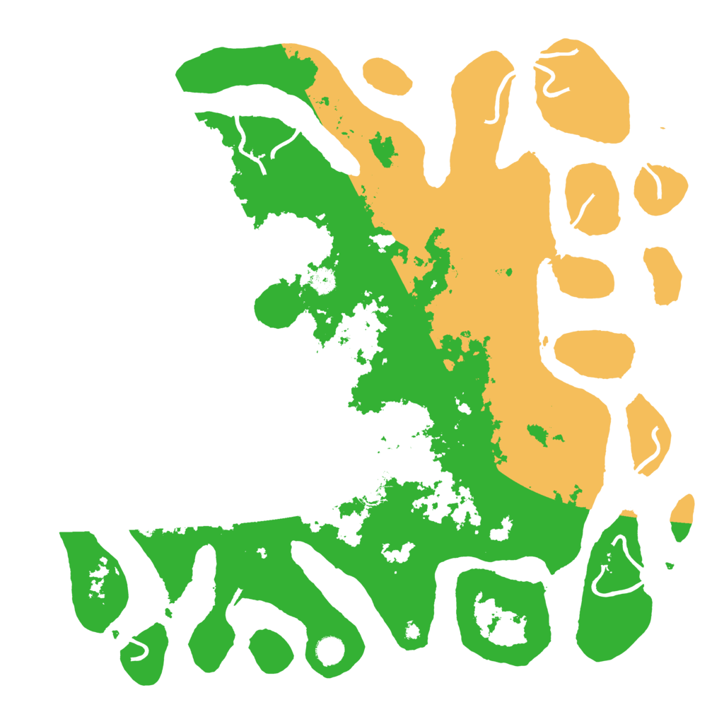 Biome Rust Map: Procedural Map, Size: 4500, Seed: 5651324