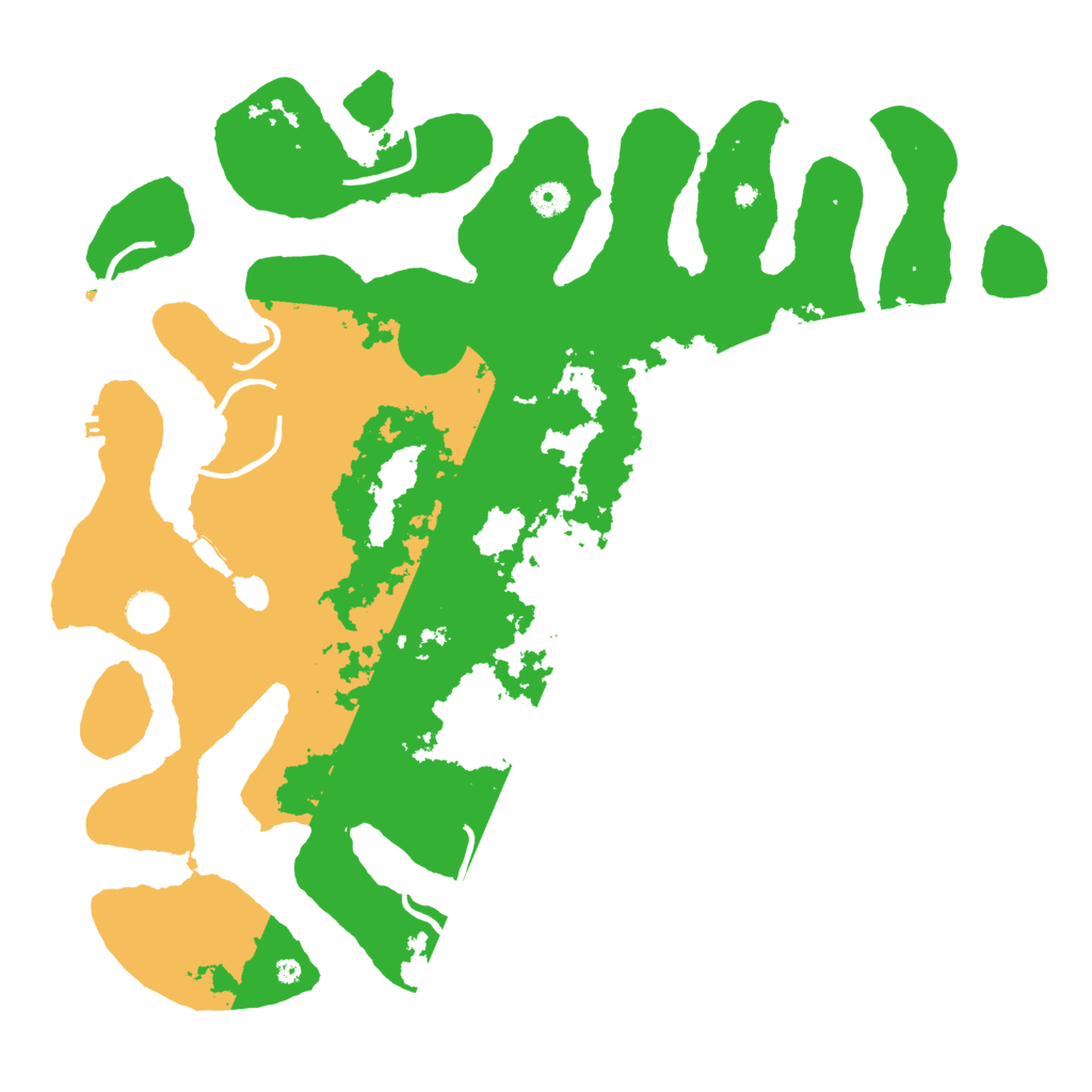 Biome Rust Map: Procedural Map, Size: 4500, Seed: 3149544