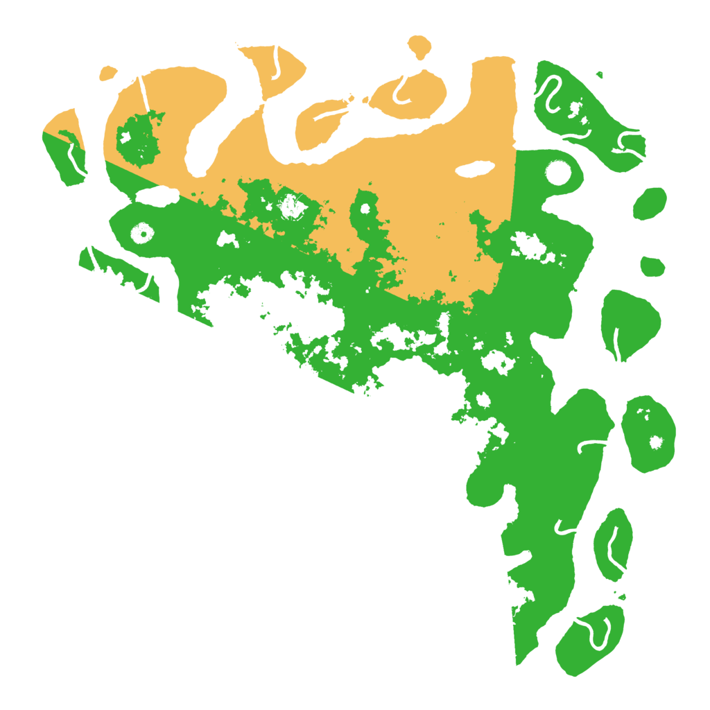 Biome Rust Map: Procedural Map, Size: 5000, Seed: 1904