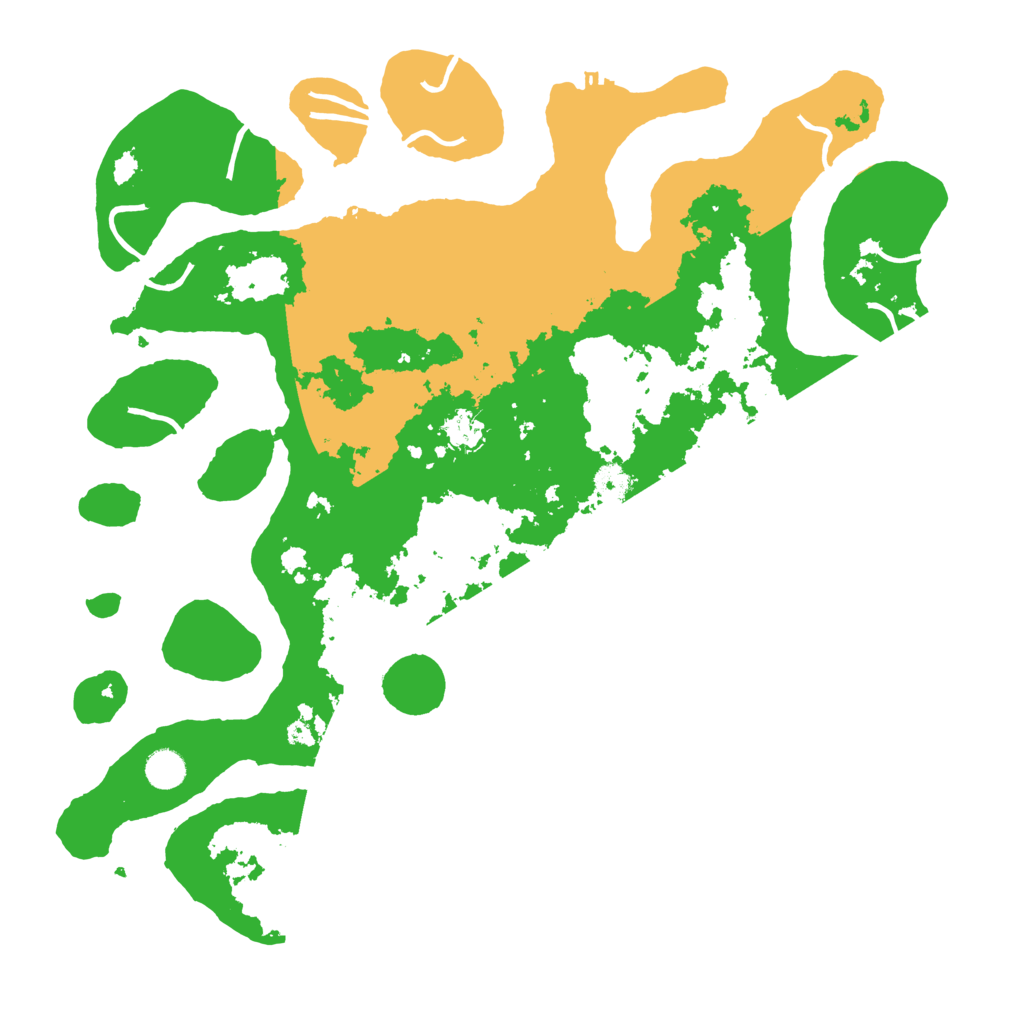Biome Rust Map: Procedural Map, Size: 4500, Seed: 3018361