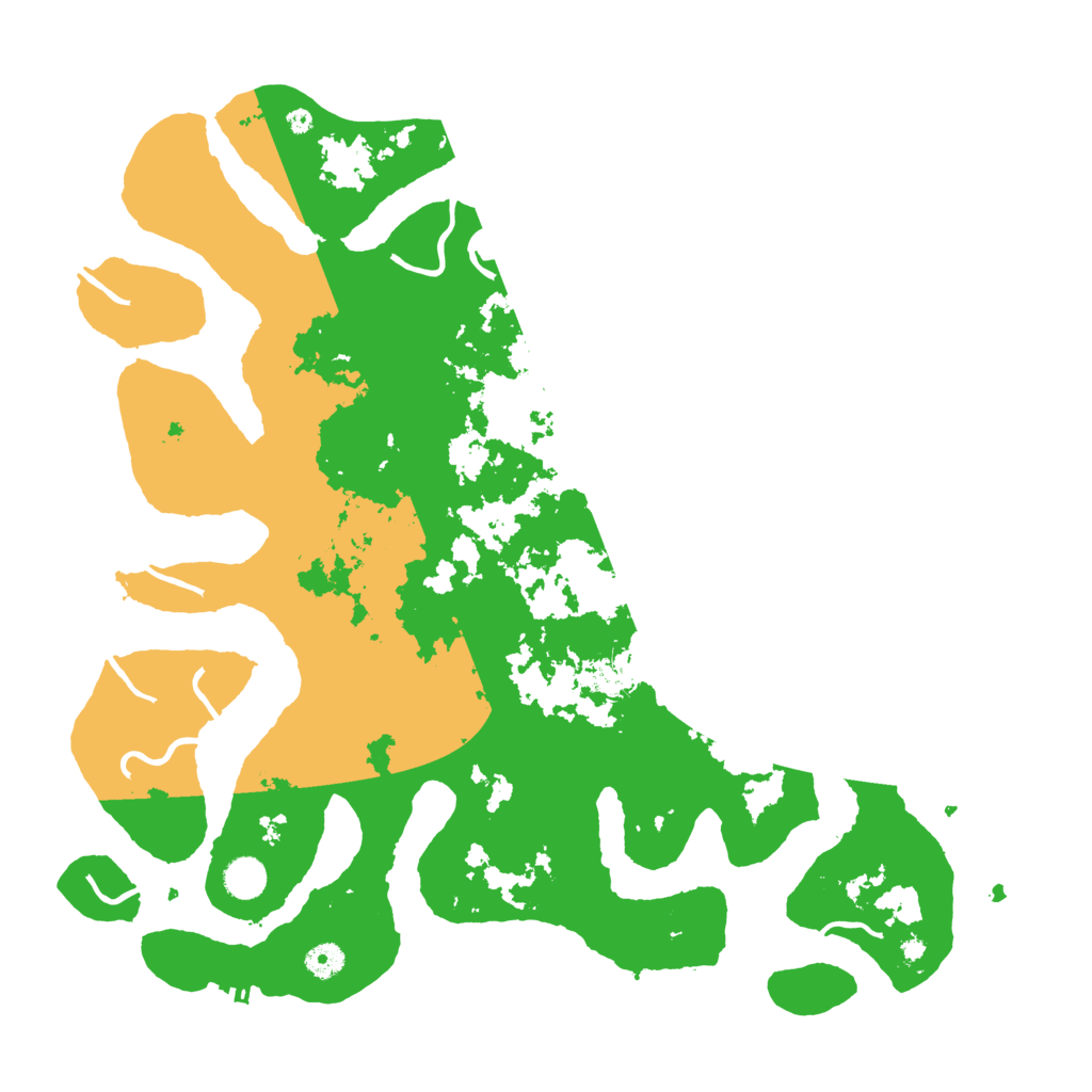 Biome Rust Map: Procedural Map, Size: 4500, Seed: 6308206