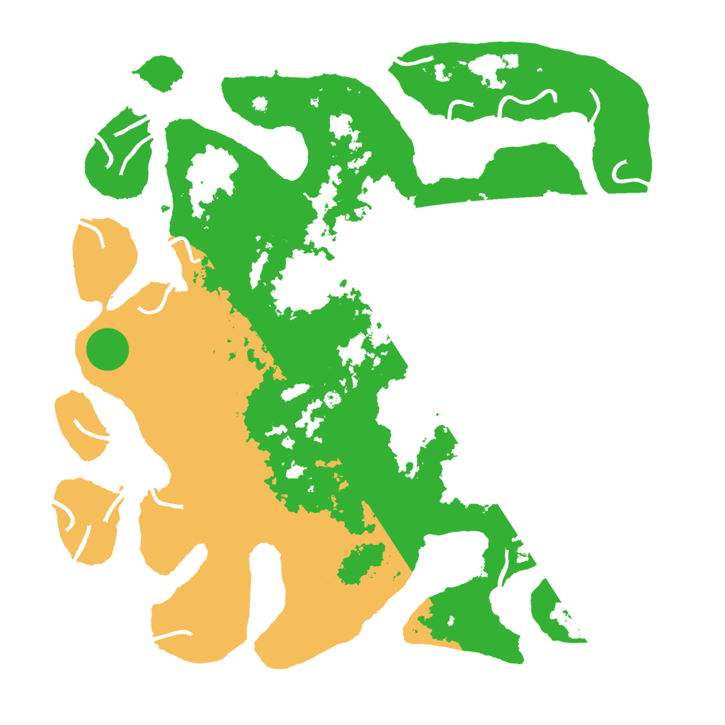 Biome Rust Map: Procedural Map, Size: 4500, Seed: 1427643