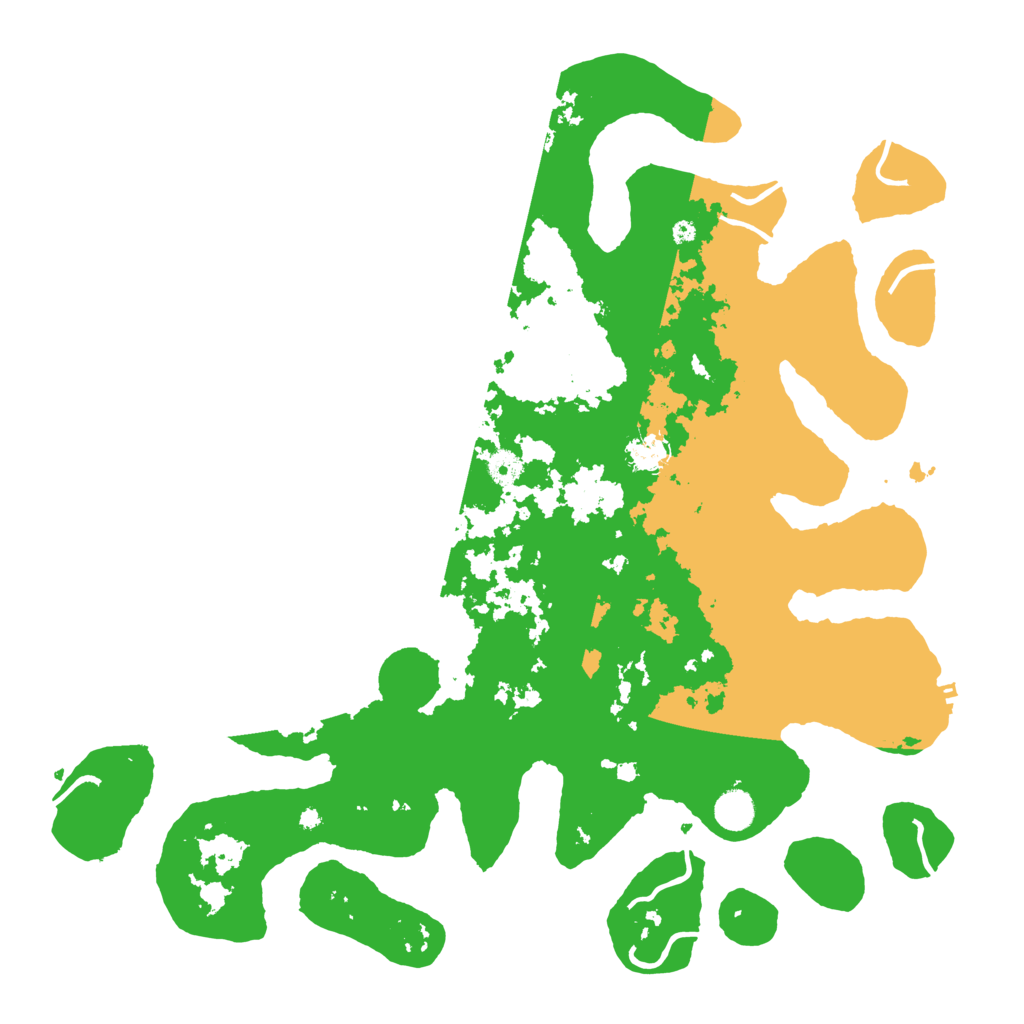 Biome Rust Map: Procedural Map, Size: 4500, Seed: 2022113