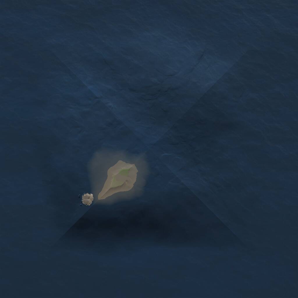 Rust Map: Procedural Map, Size: 1000, Seed: 7645229, 1 Monuments