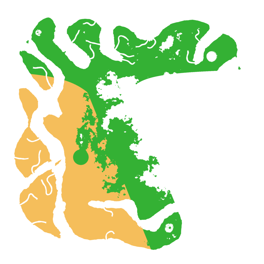 Biome Rust Map: Procedural Map, Size: 4500, Seed: 1434231