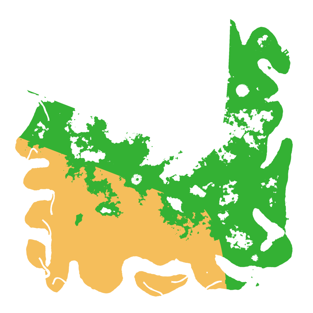 Biome Rust Map: Procedural Map, Size: 4500, Seed: 5495810