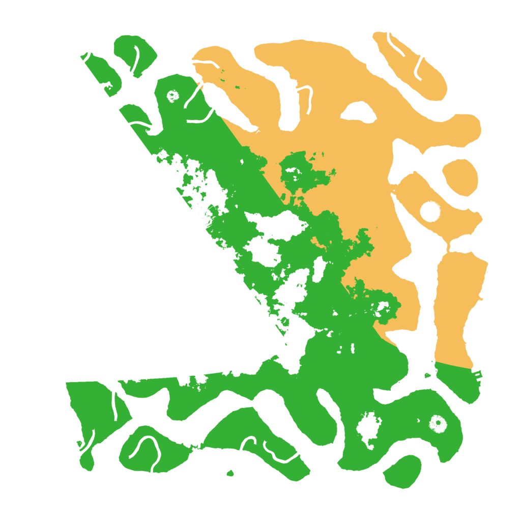 Biome Rust Map: Procedural Map, Size: 4500, Seed: 1331569